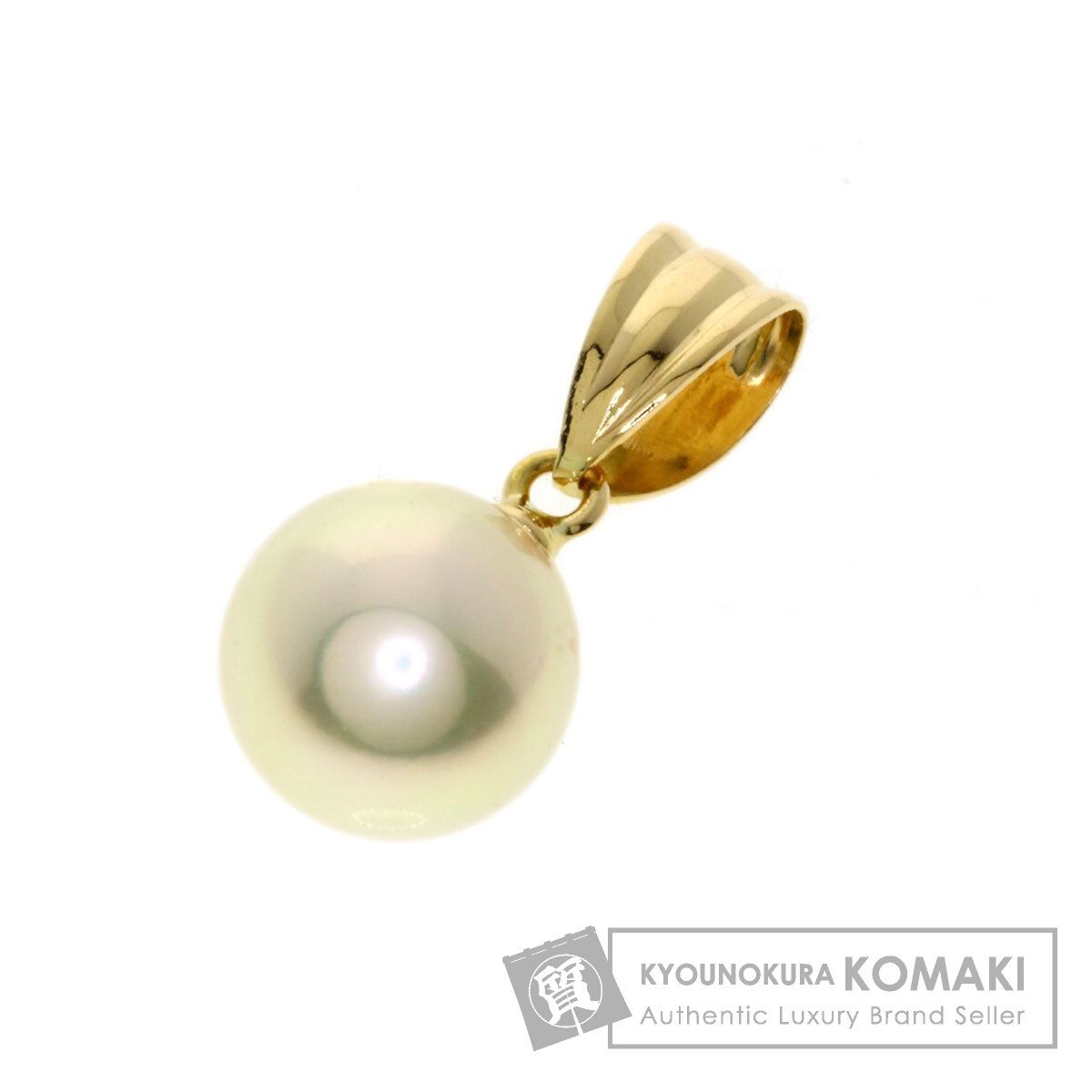 MIKIMOTO ミキモト パール 真珠 ペンダントトップ K18YG レディース 