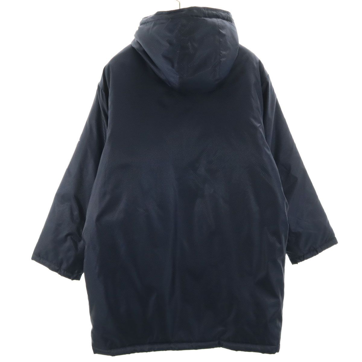 美品 Mizuno ミズノ トレーニング 中綿 ベンチコート M ネイビー 箱根 