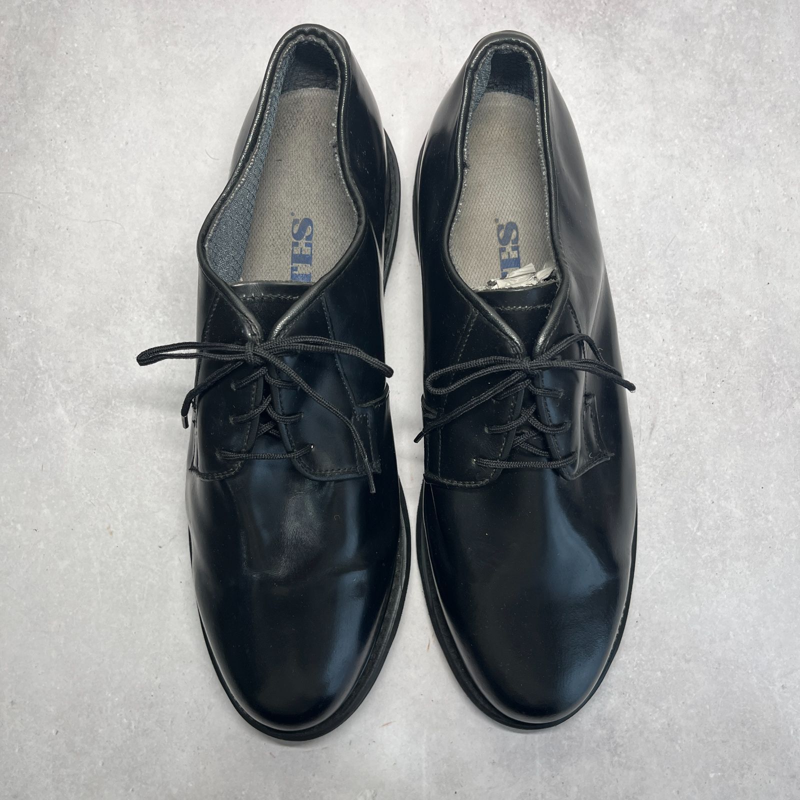 BATES 2008年製 米軍サービスシューズ US10.5W ブラック Vibramソール