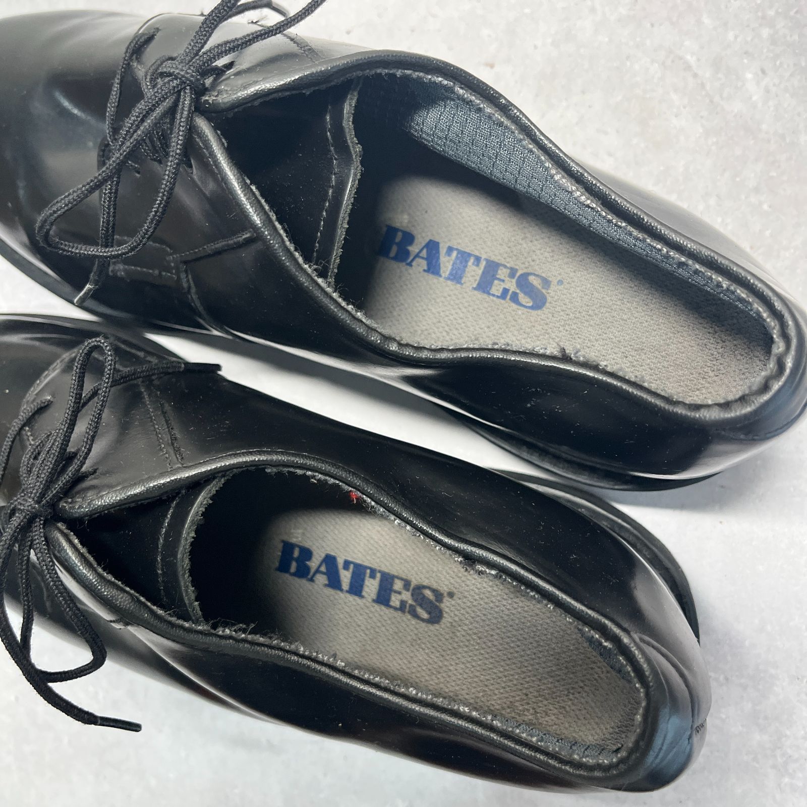 BATES 2008年製 米軍サービスシューズ US10.5W ブラック Vibramソール