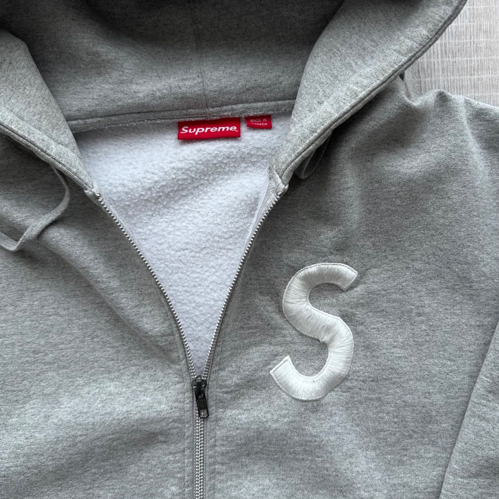 SUPREME シュプリーム S Logo Zip Up Hooded Sweatshirt エスロゴ 