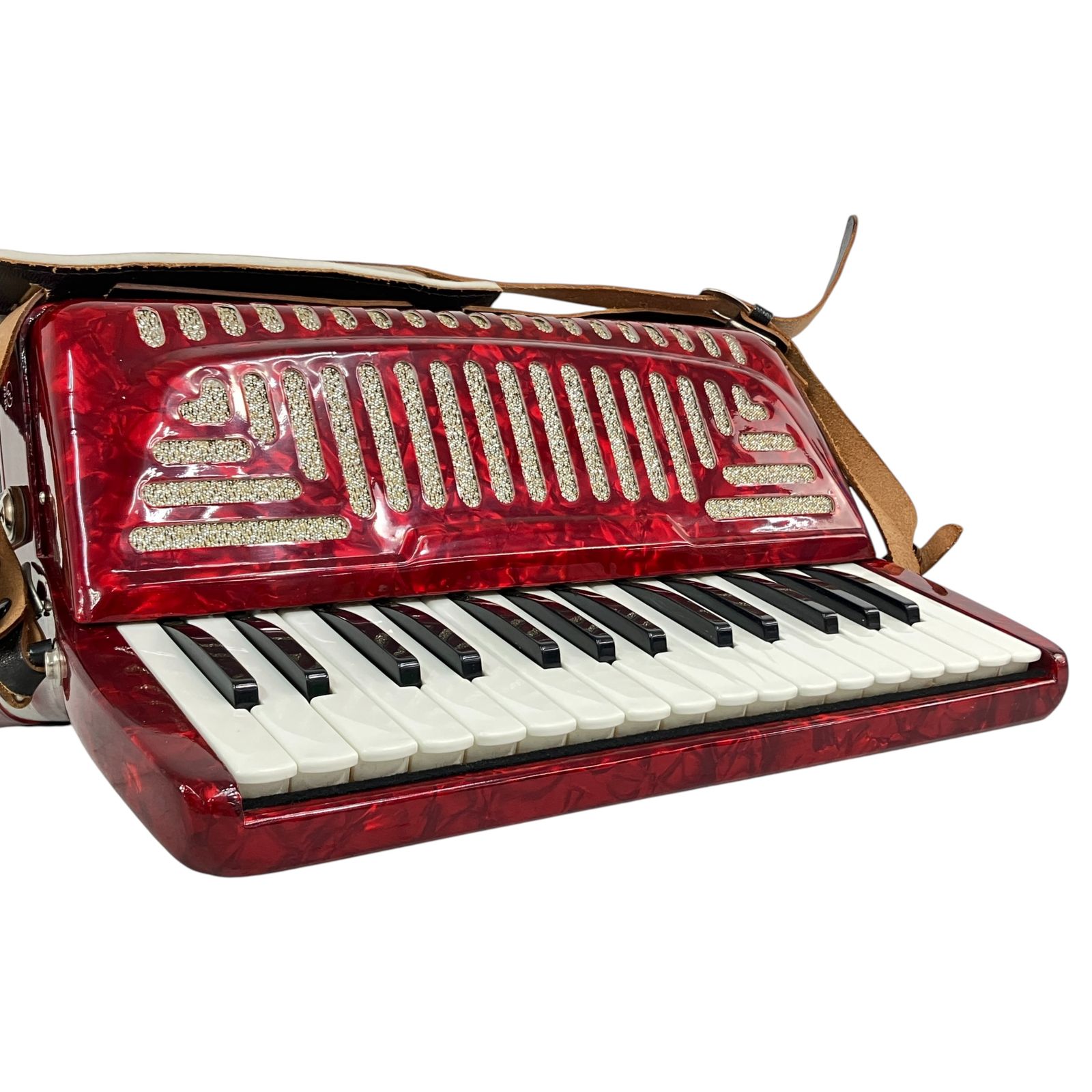 YAMAHA アコーディオン YA-18 30鍵盤 YAMAHA ヤマハ YA-18 アコーディオン 30鍵盤 18ベース 汽鳴楽器 中古