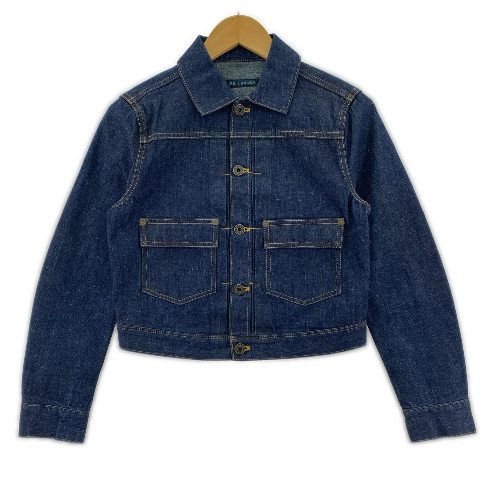 Ralph Lauren ラルフローレン デニムジャケット sizeS/ネイビー - メルカリ