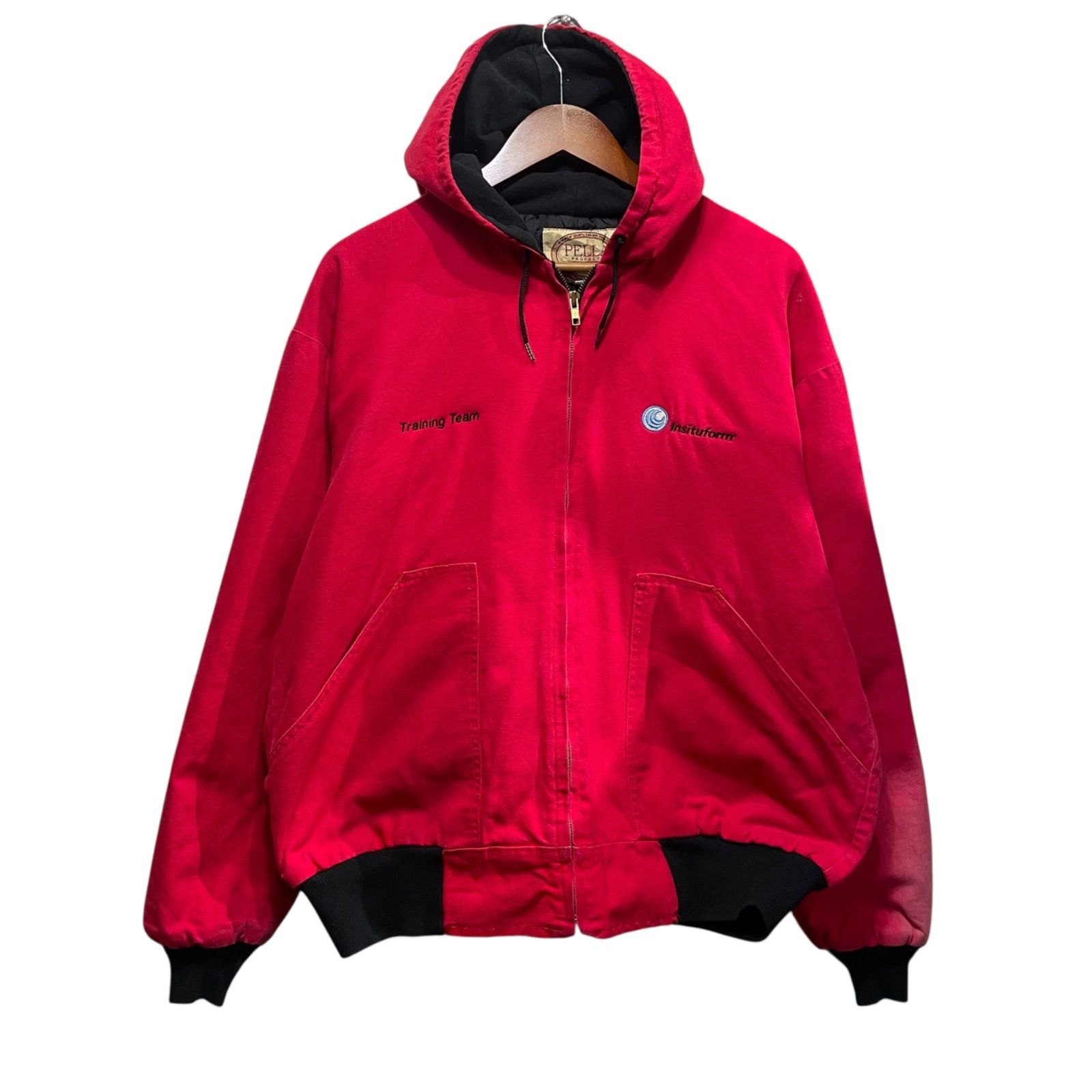 PELLA Duck Active Jacket 赤 L ダックジャケット アクティブ 