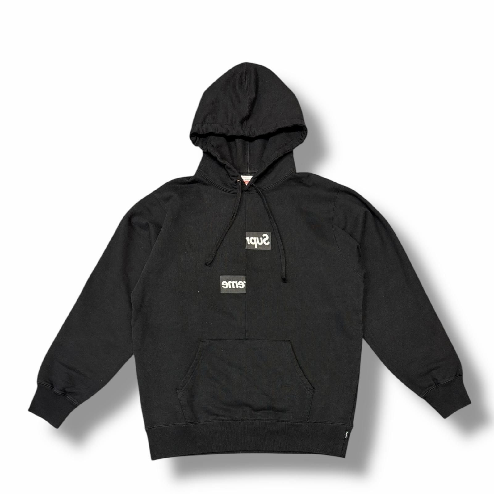 国内正規 Supreme × COMME des GARCONS SHIRT 18AW Split Box Logo