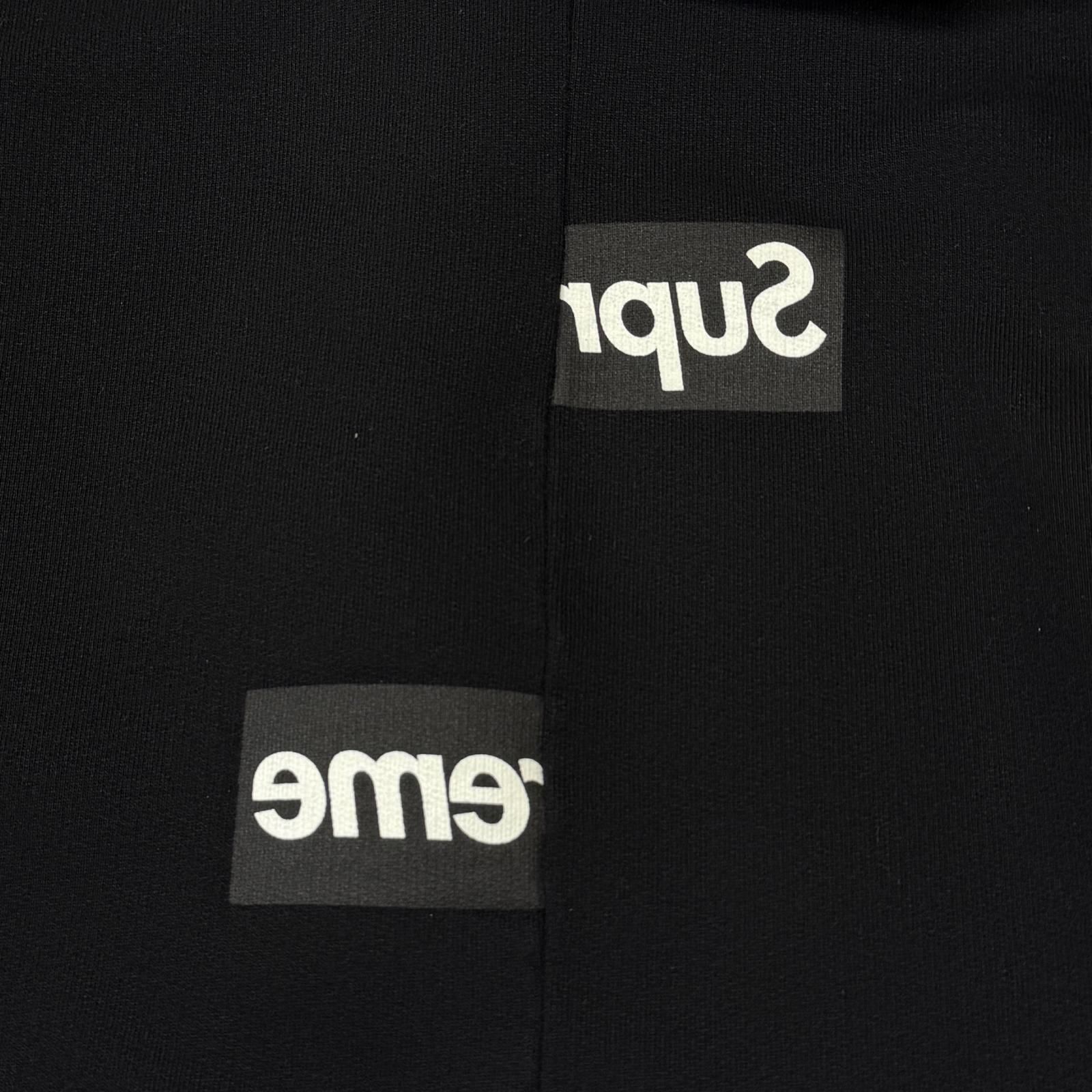 国内正規 Supreme × COMME des GARCONS SHIRT 18AW Split Box Logo 