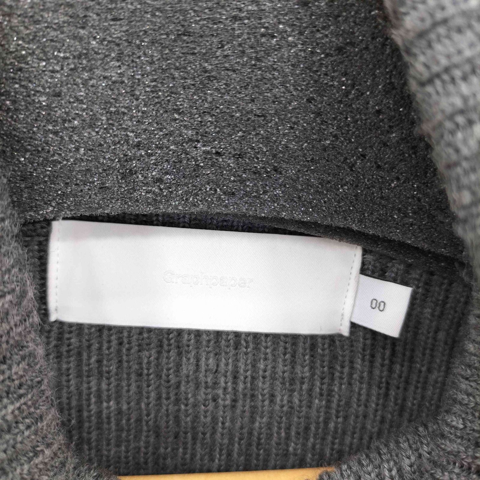 グラフペーパー Graphpaper Turtle Neck Vest タートルネック ウール 