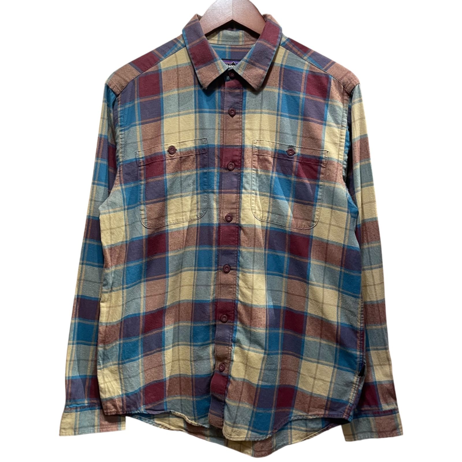14s patagonia Pima Cotton Shirt チェック柄 パタゴニア ピマコットン