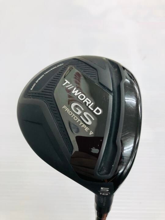 Gamegct@プロフ必読さま！ ホンマゴルフ TOUR WORLD GS PROTOTYPE 18度 VIZARD TR20-65 X