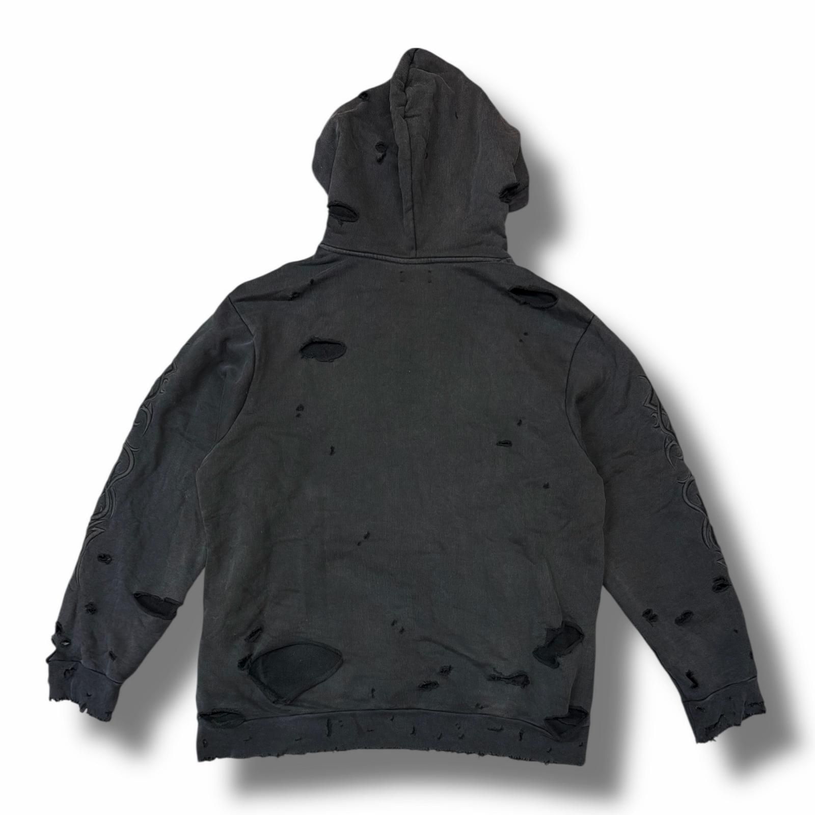 国内正規 Palm Angels Alfa Wolf Printed Hoodie ウルフプリント