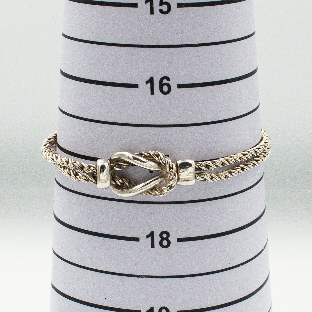 ヴィンテージ ティファニー センターノット ダブルロープ ブレスレット