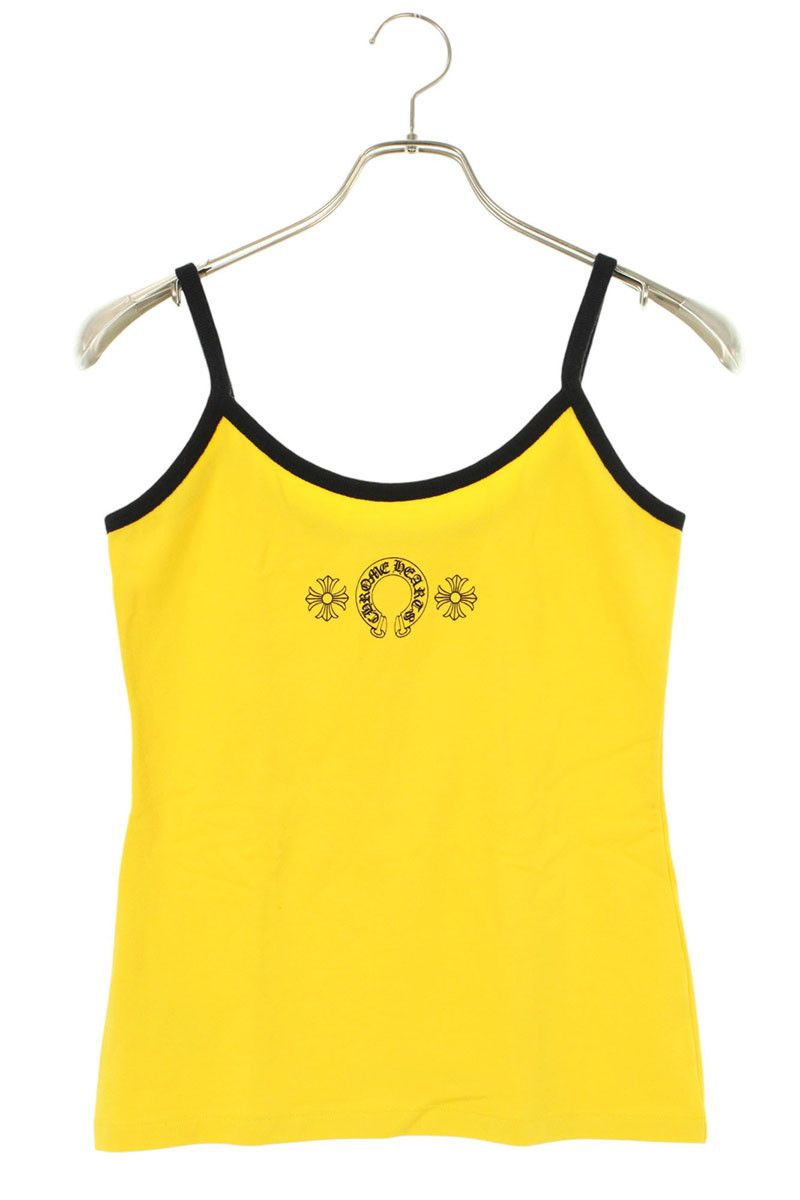 クロムハーツ ホースシューロゴプリントキャミソール レディース M