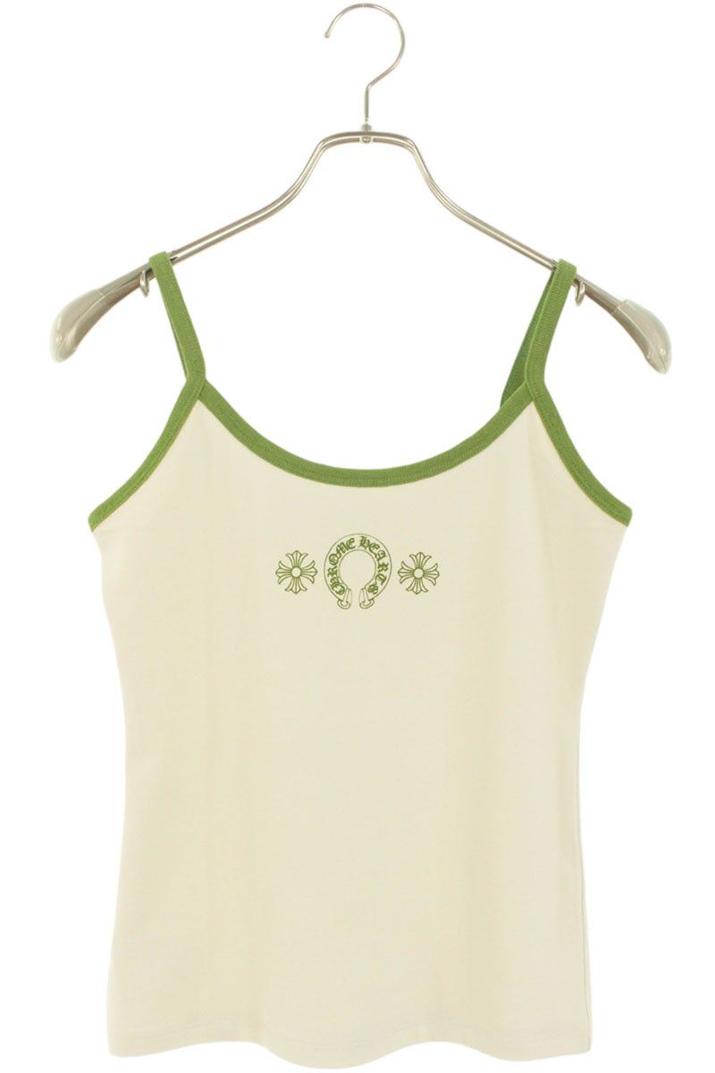 クロムハーツ ホースシューロゴプリントキャミソール レディース M