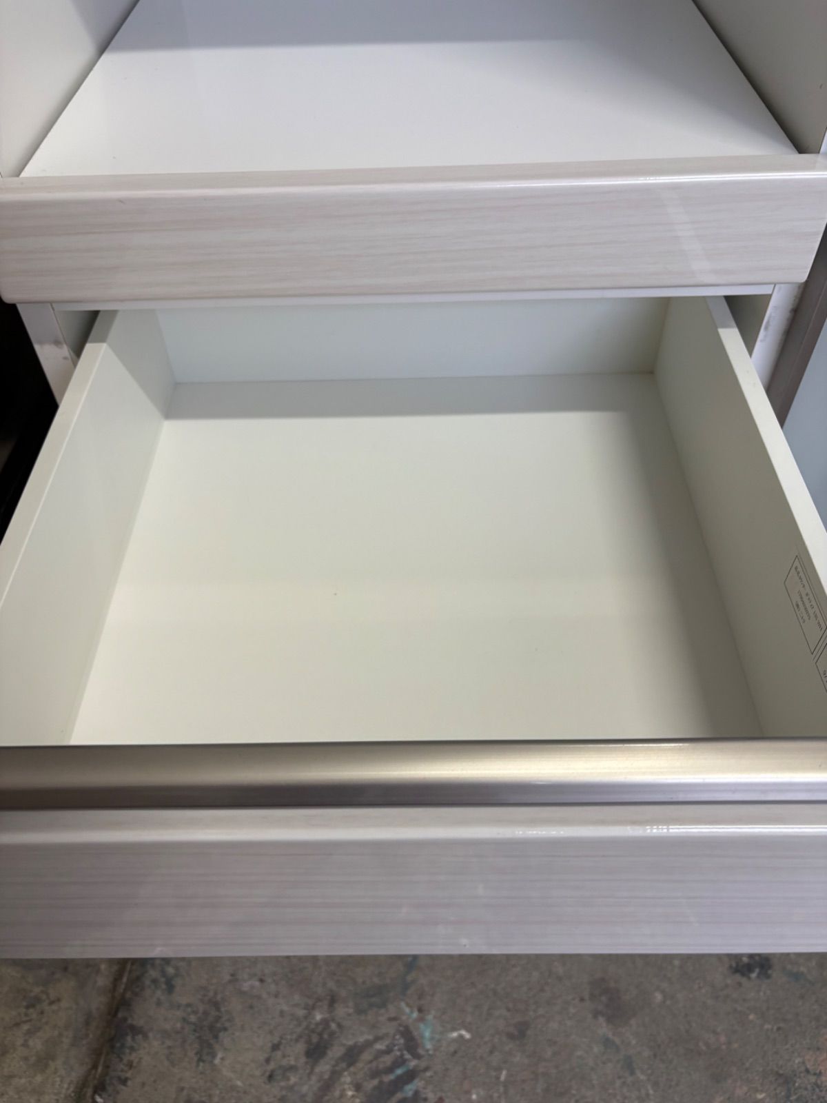ニトリ ポスティア 135 WH カウンター 食器棚 【公式通販】