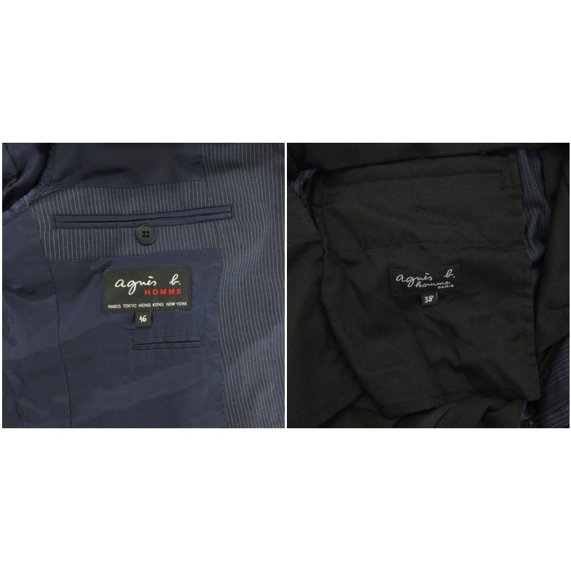 アニエスベーオム Agnes b. homme セットアップ スーツ フォーマル