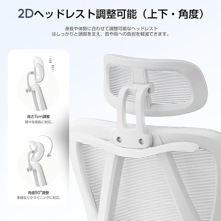 Comfora オフィスチェア 椅子 デスクチェア メッシュ ハイバック