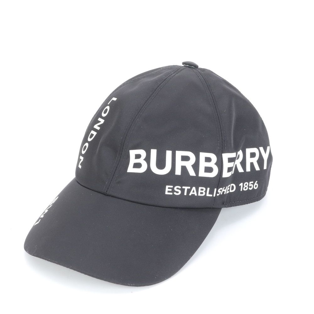 美品 バーバリー ホースフェリー プリント ベースボール キャップ 帽子