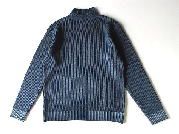 未使用 MITSUKE KNIT 新潟県見附市 製品染め ウール モックネック 