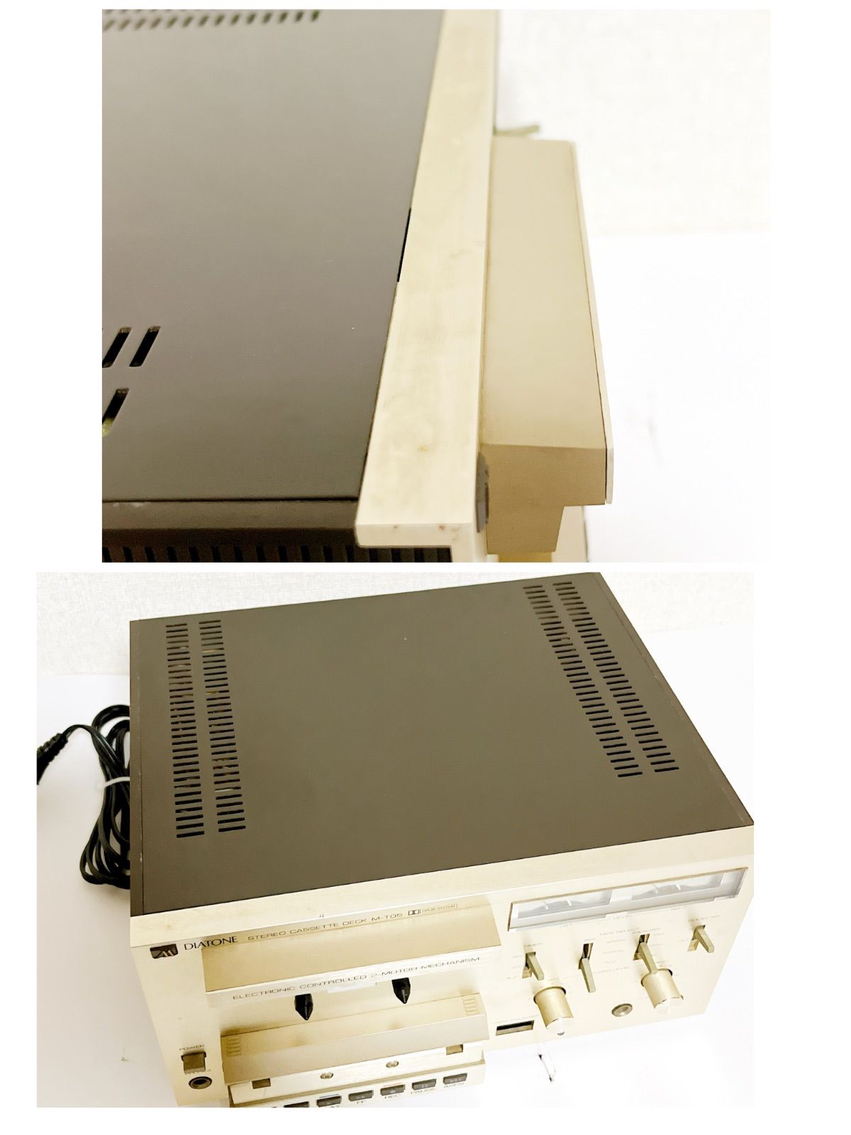 DIATONE ダイヤトーン M-T05 ステレオカセットデッキ 通電OK 再生不可