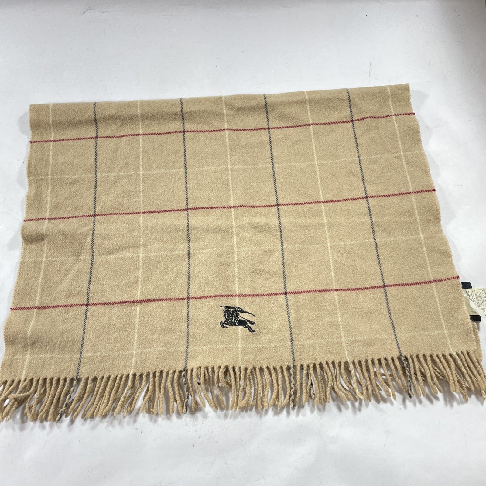 ☆ BURBERRY バーバリー マフラー チェック柄 ブランケット ひざ掛け