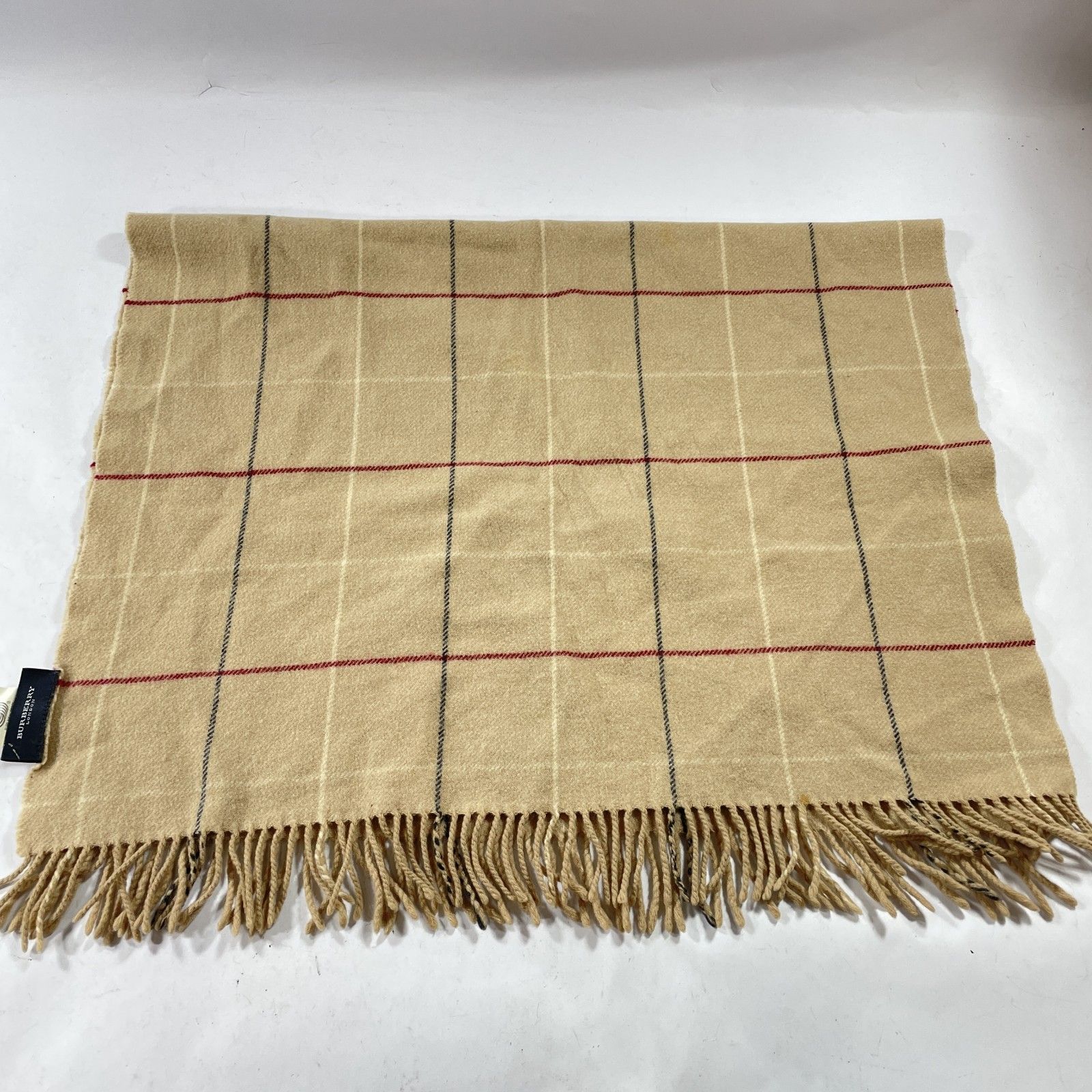 ☆ BURBERRY バーバリー マフラー チェック柄 ブランケット ひざ掛け