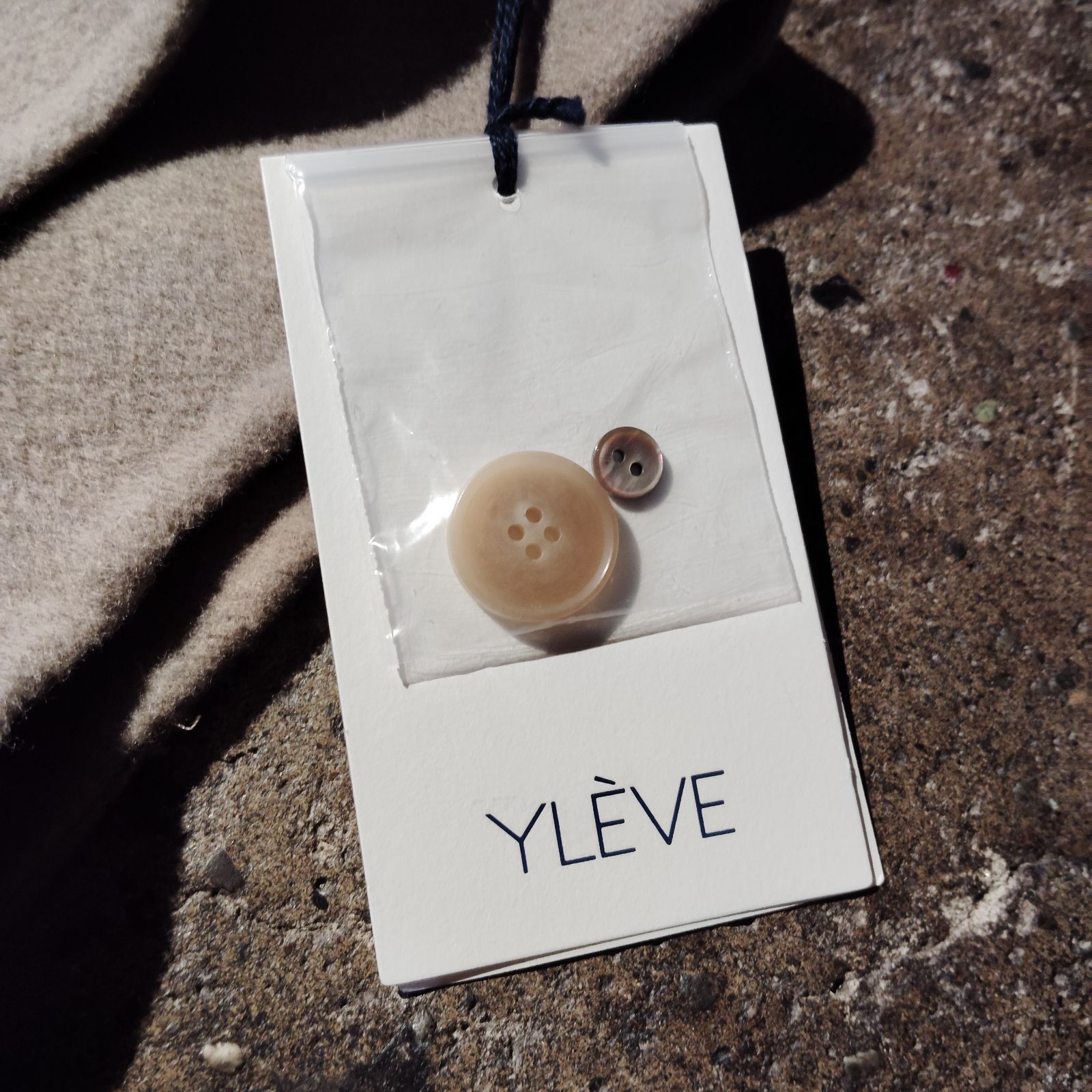 YLEVE イレーヴ 24aw 2024aw LAMBWOOL DOUBLE CLOTH SHORT COAT 