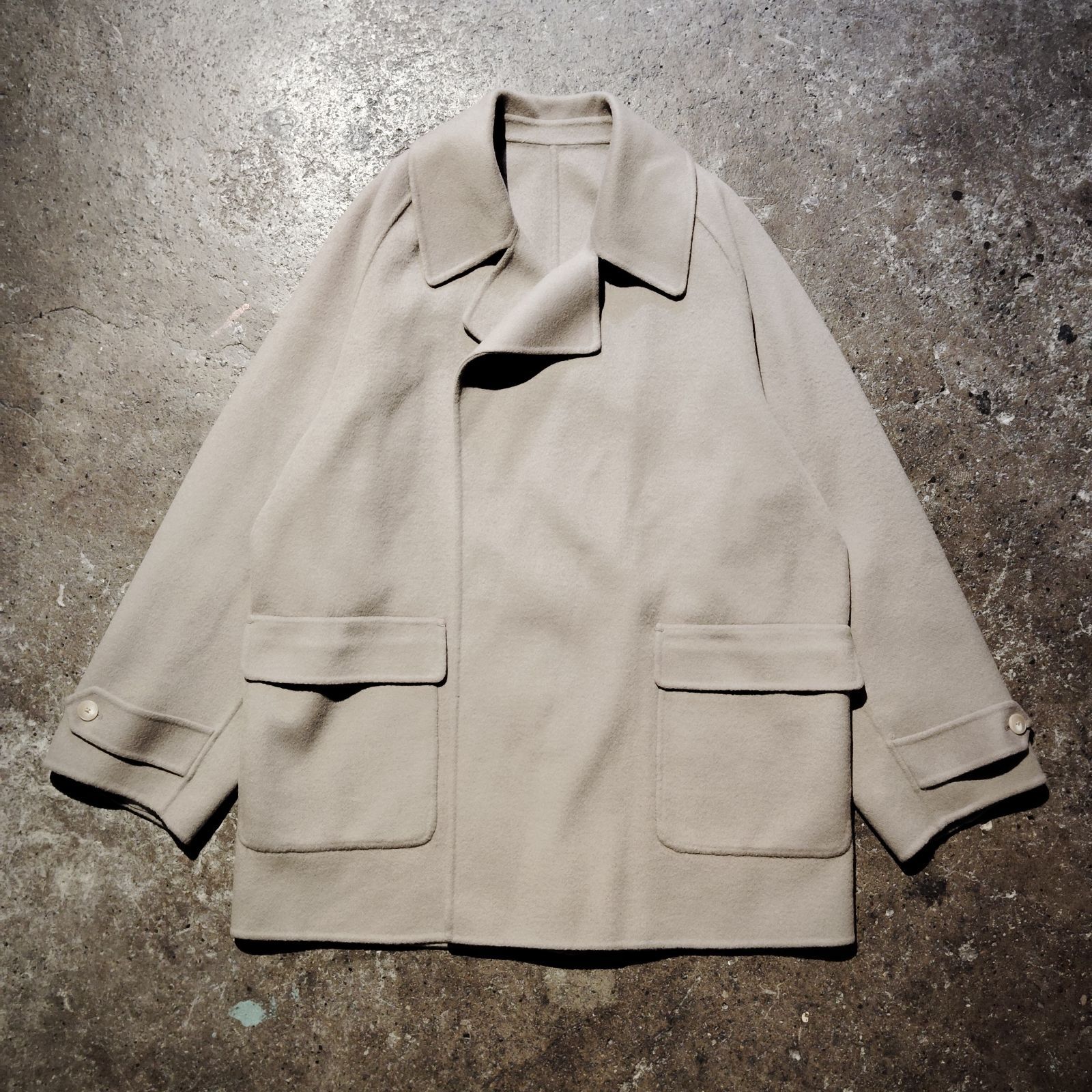 YLEVE イレーヴ 24aw 2024aw LAMBWOOL DOUBLE CLOTH SHORT COAT