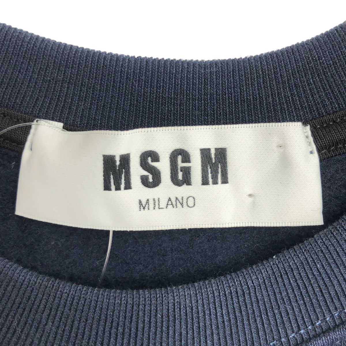 MSGM エムエスジーエム ロゴプリントスウェットトレーナー 2540MM104 