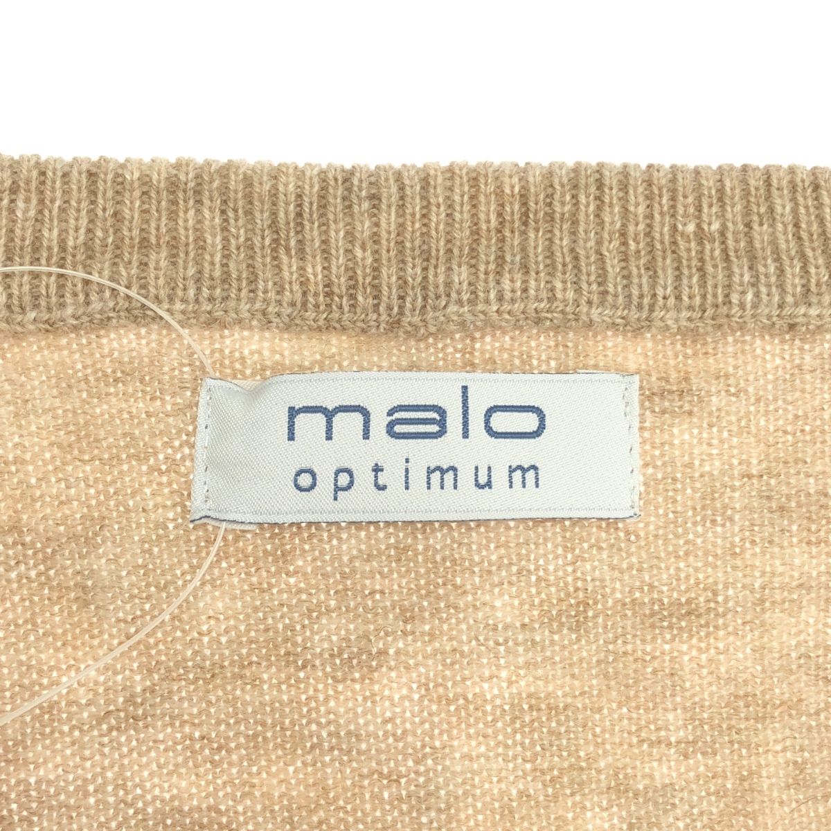 malo optimum マーロ ウールカシミヤクルーネックニットセーター