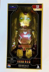 BE@RBRICK -ベアブリック- 400% アイアンマン Mark85(バトルダメージ
