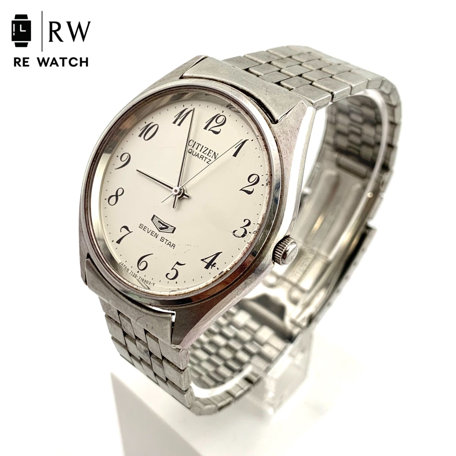 中古】CITIZEN SEVEN STAR 4-732197K 腕時計 - メルカリ