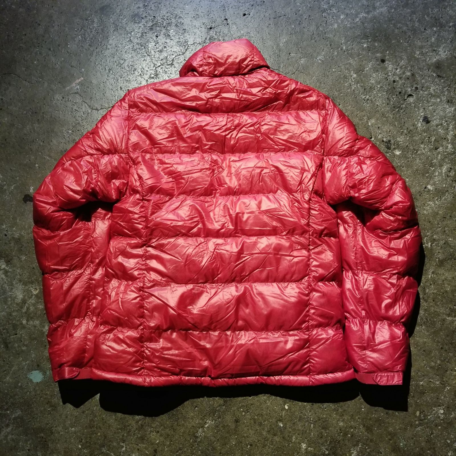 mont-bell US アルパインダウンジャケット M レッド モンベル 800