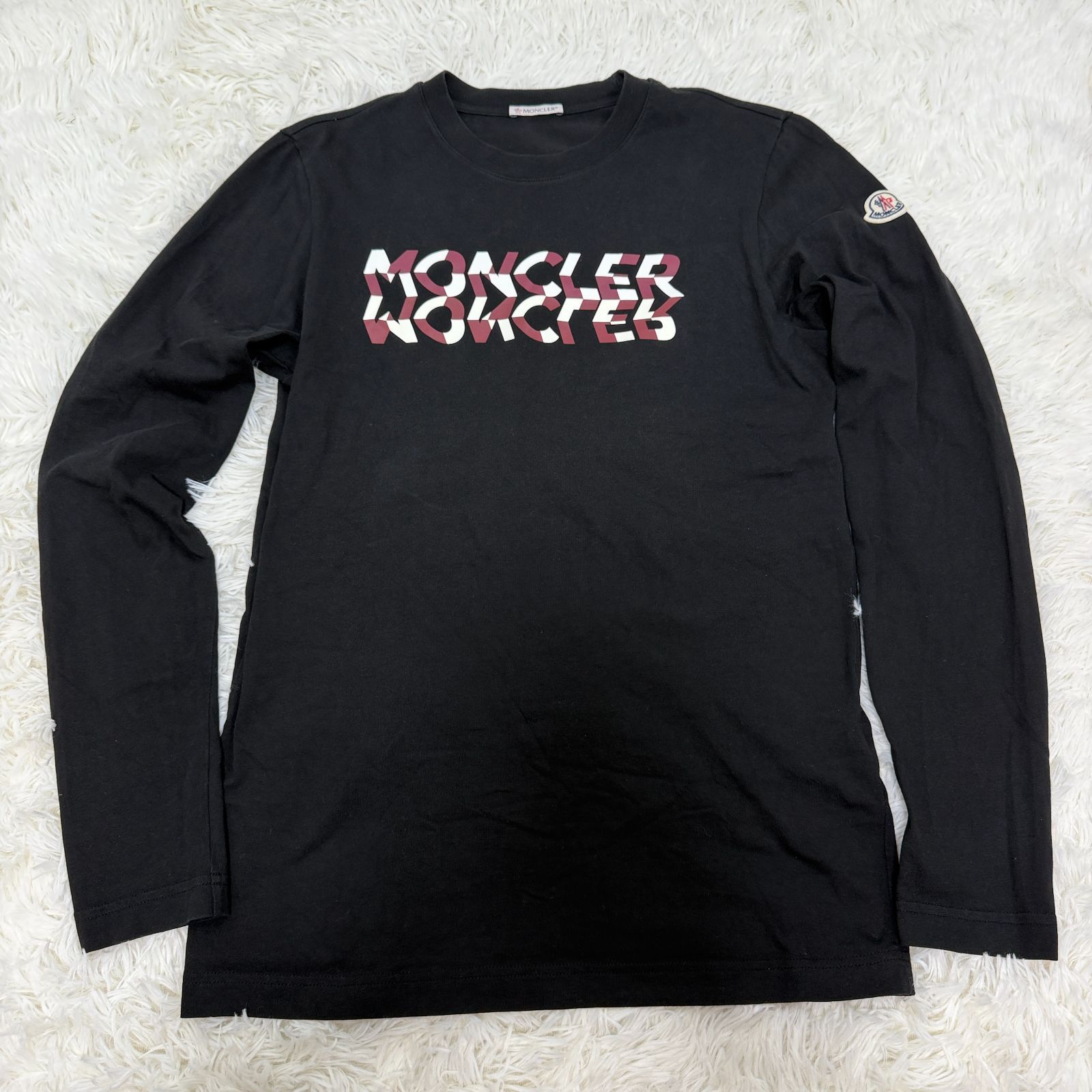 モンクレール（MONCLER）長袖 カットソー ロングスリーブTシャツ XS 
