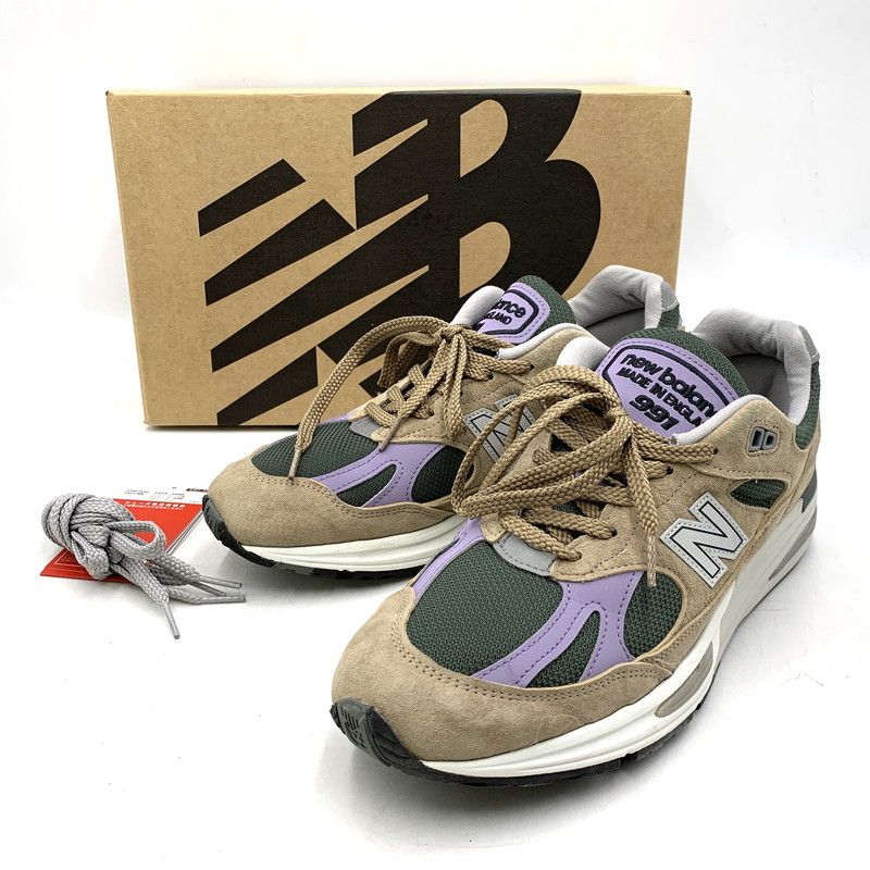 中古品】NEW BALANCE ニューバランス U991DL2 991V2 スニーカー 