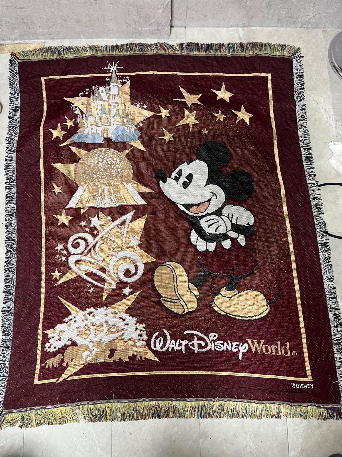 ディズニー ミッキー ラグマット カーペット ヴィンテージ アメリカ