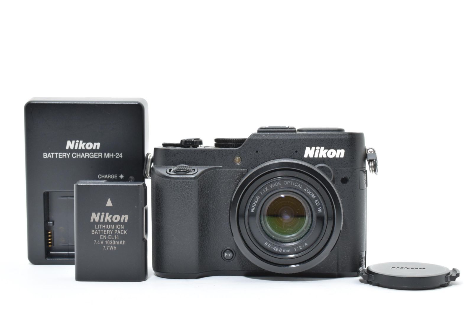 良品 Nikon coolpix P7800 バッテリーチャージャーセット！ Z06 【公式 