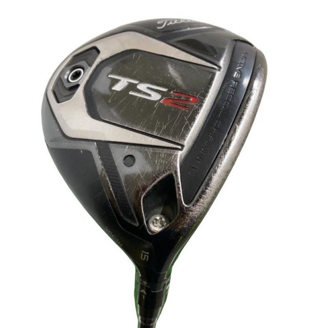 中古】 タイトリスト TS2 15° フェアウェイウッド FW リシャフト