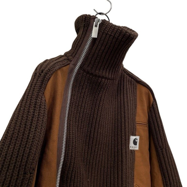 sacai × carhartt WIP 25AW Duck x Wool Knit Blouson ニット