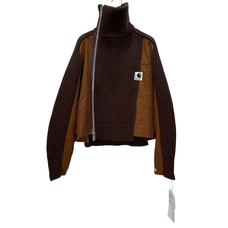 sacai × carhartt WIP 25AW Duck x Wool Knit Blouson ニット
