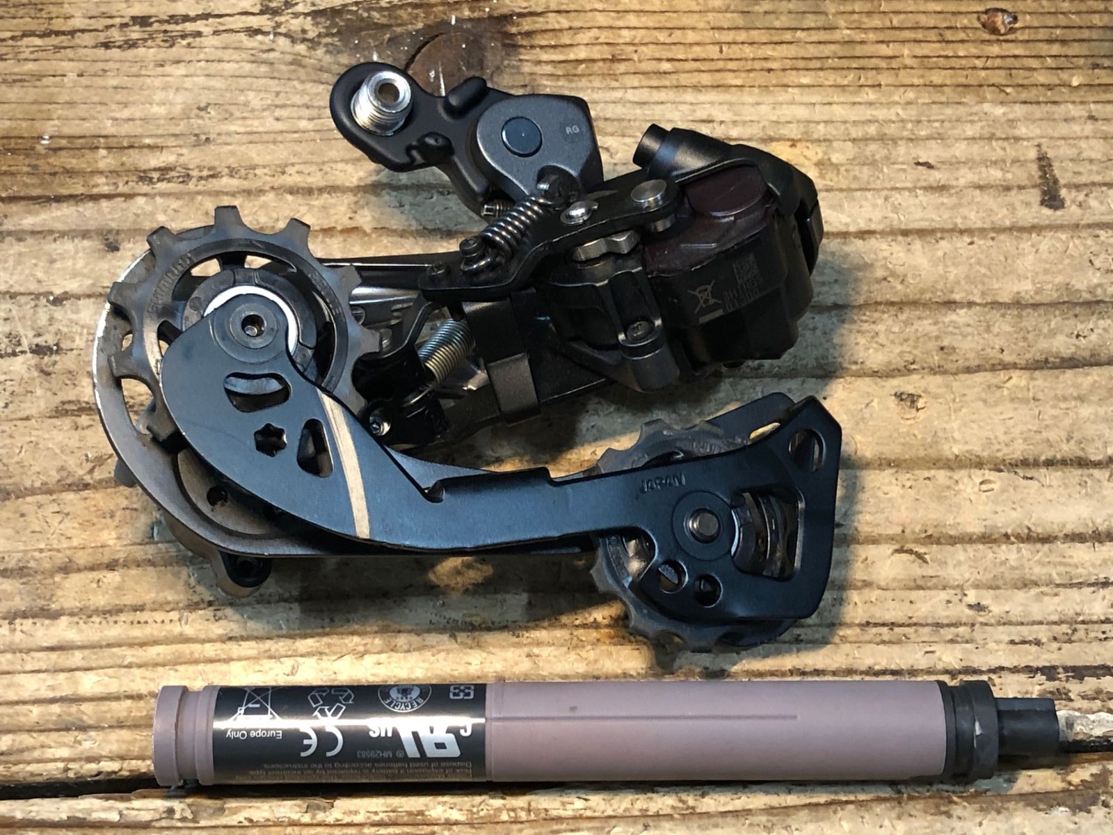 JP114 シマノ SHIMANO GRX コンポーネントセット ST-RX815 RD-RX817 BT