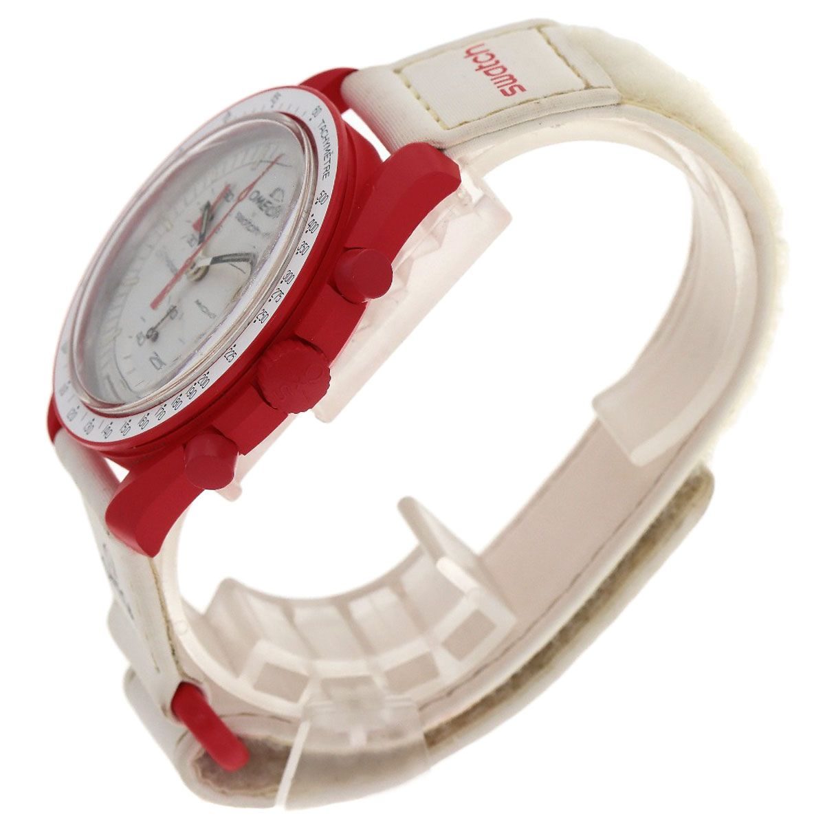 Swatch スウォッチ SO33R100 オメガ ムーンスウォッチ MISSION TO MARS