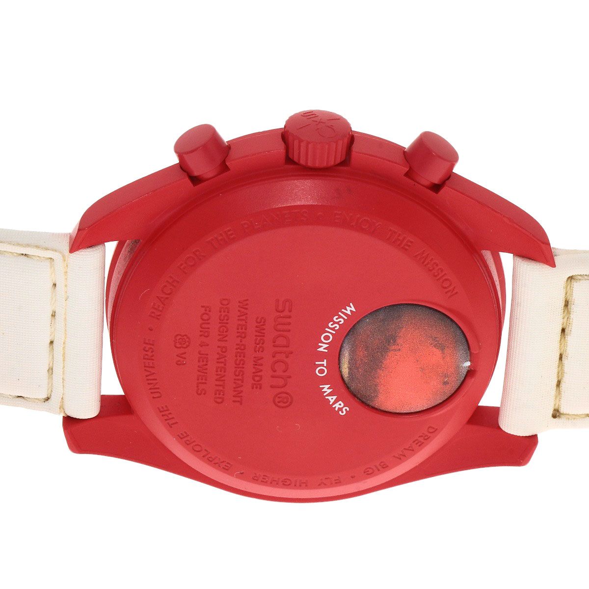 Swatch スウォッチ SO33R100 オメガ ムーンスウォッチ MISSION TO MARS