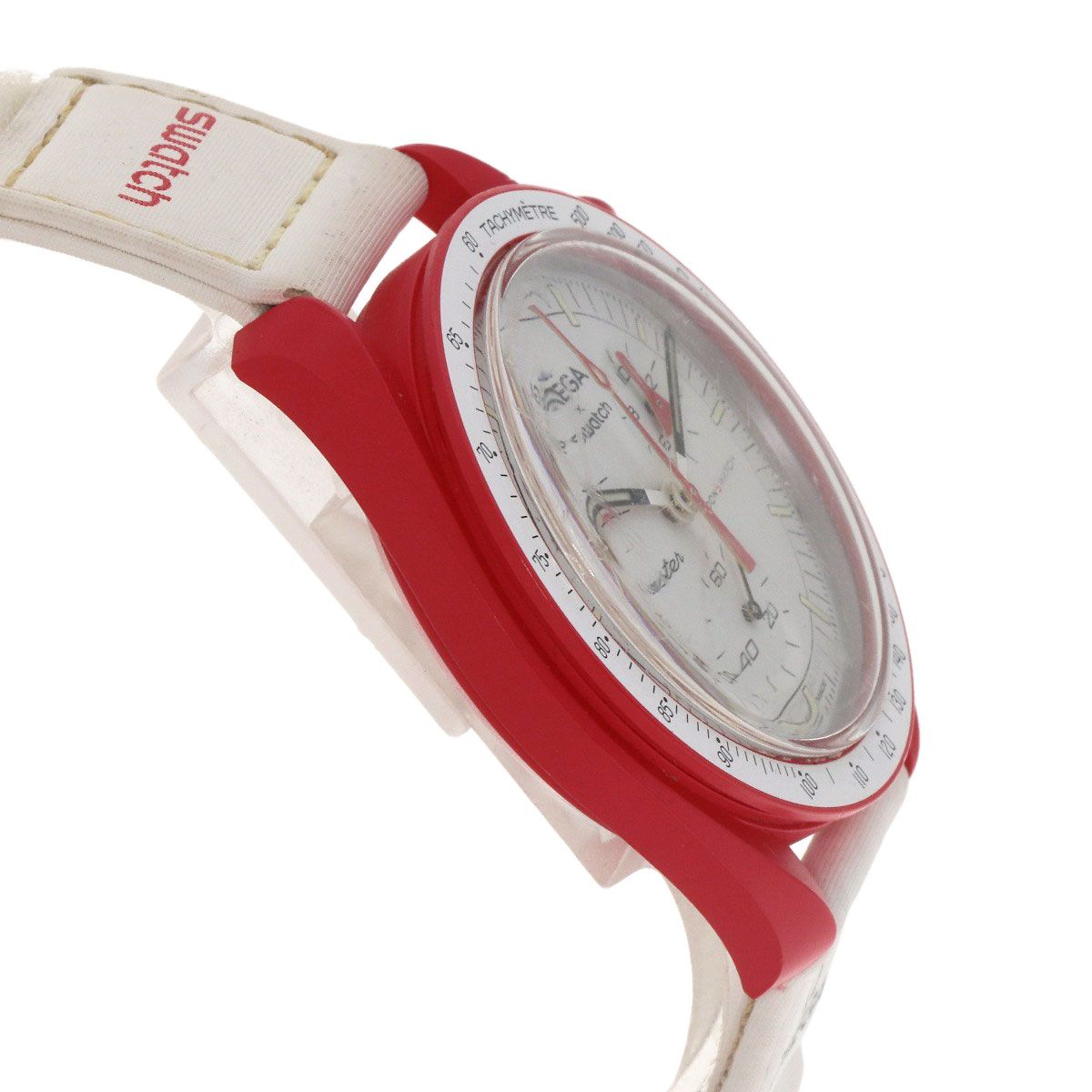Swatch スウォッチ SO33R100 オメガ ムーンスウォッチ MISSION TO MARS