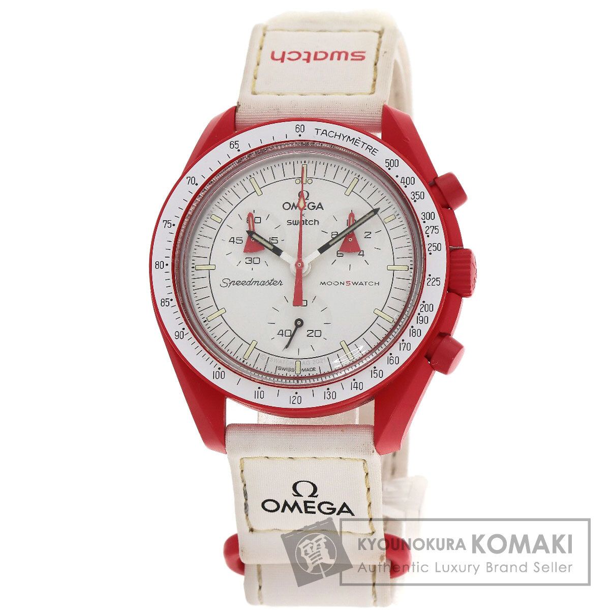 Swatch スウォッチ SO33R100 オメガ ムーンスウォッチ MISSION TO MARS