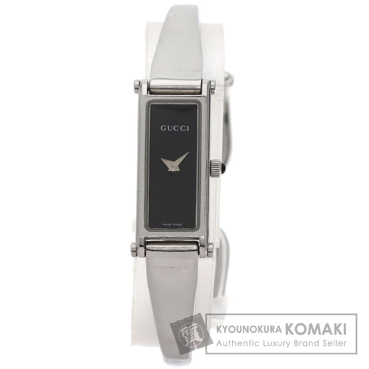 GUCCI グッチ 1500L スクエアフェイス 腕時計 SS SS レディース 