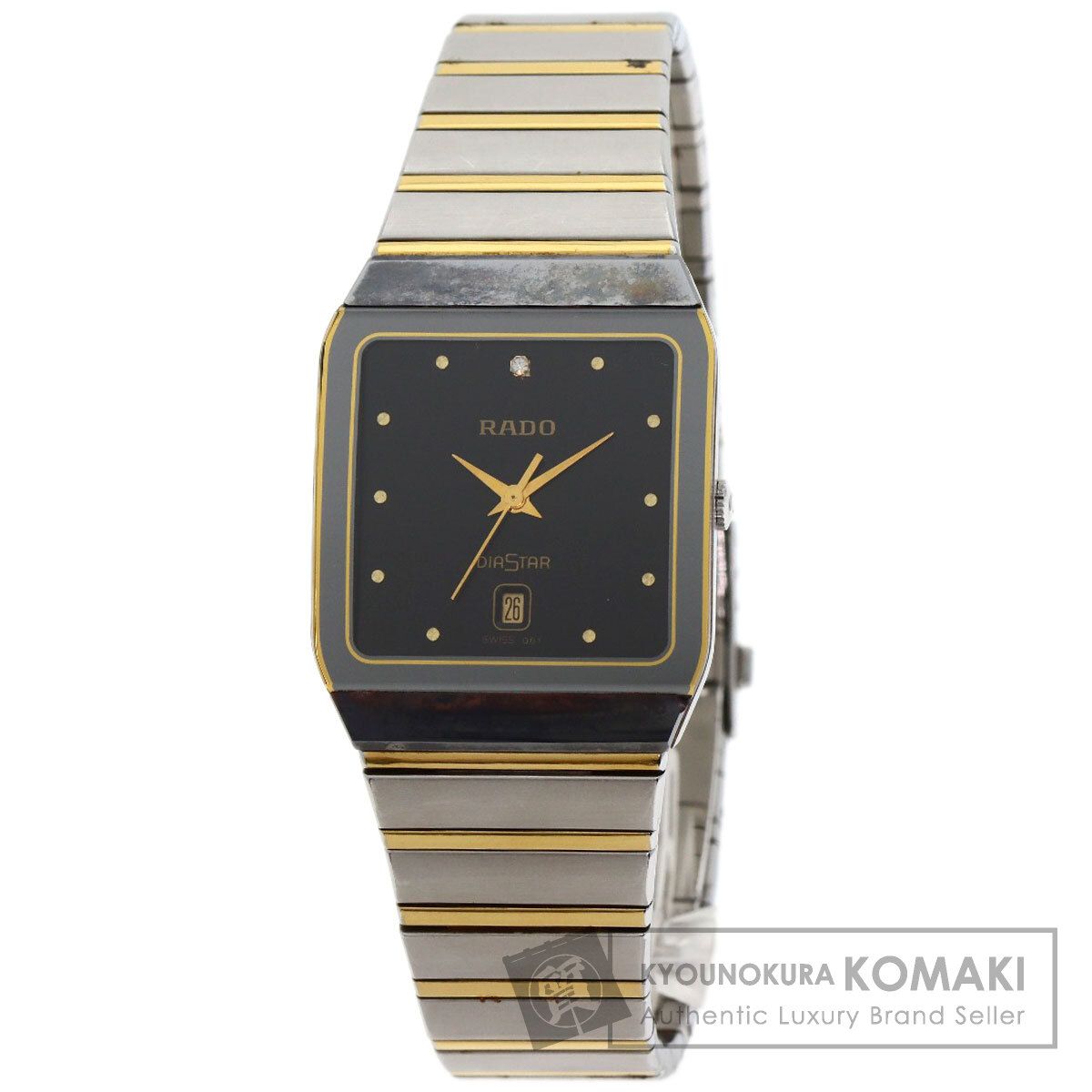 RADO ラドー ダイヤスター 腕時計 SS SSxGP メンズ [中古] - メルカリ
