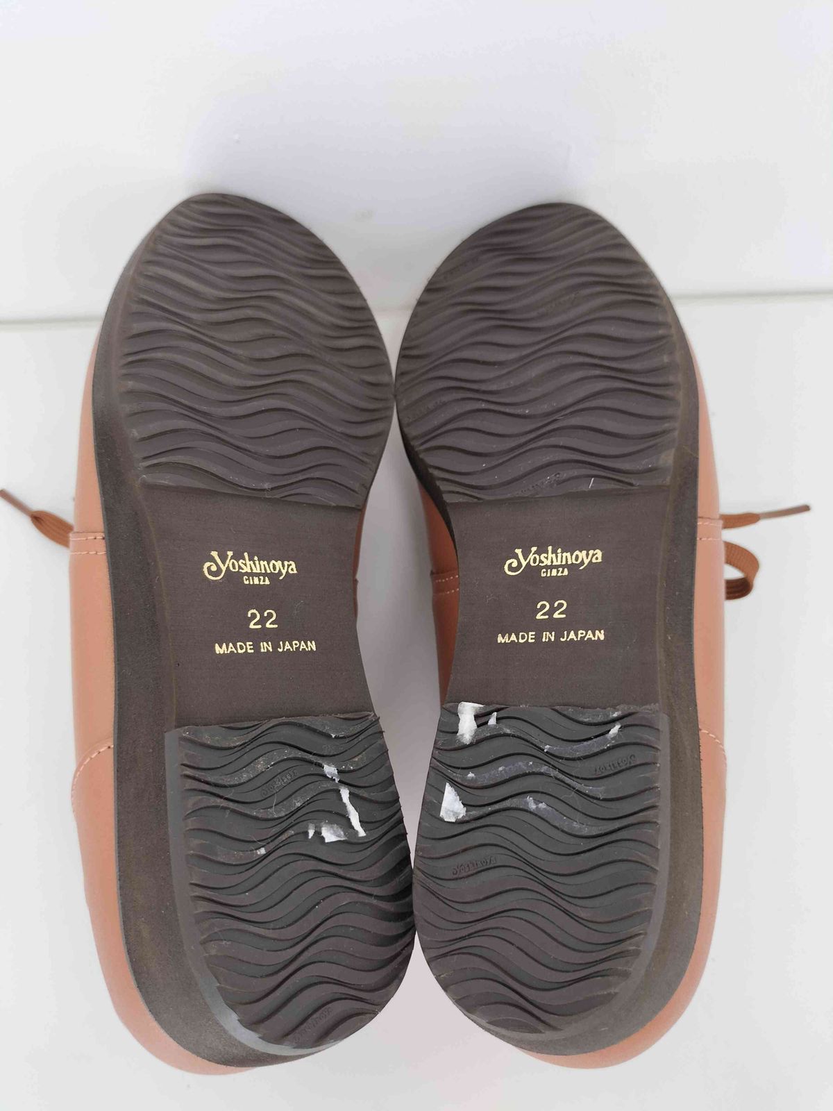 ギンザヨシノヤ GINZA Yoshinoya レザーレースアップシューズ