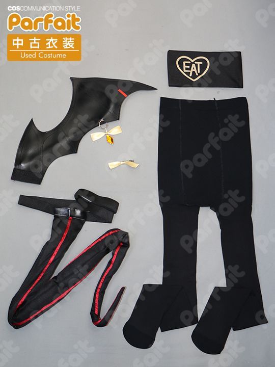 コスプレ衣装 ブルーアーカイブ 黒舘ハルナ 男性XLサイズ ウィッグ付き