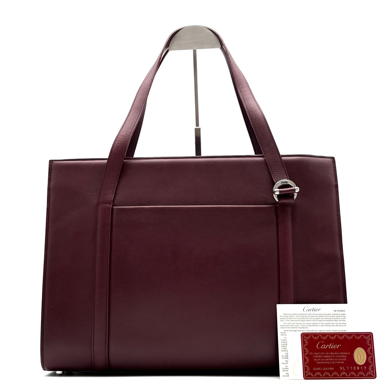 極美品 Cartier カルティエ カボション マストライン トートバッグ 