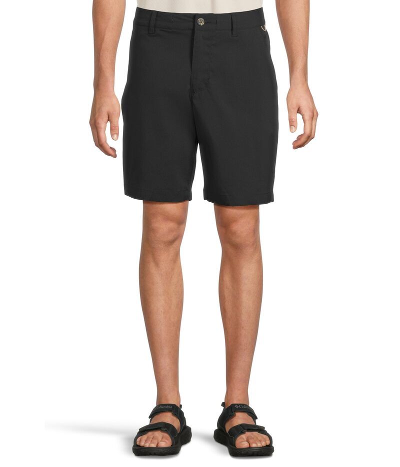 コロンビア メンズ ボトムス ハーフパンツ・ショーツ Columbia Tech Trail Utility Short Black ブラック